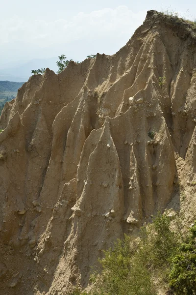 臨時砂岩ピラミッド — ストック写真