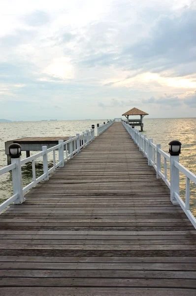 stock image Wooden bridge