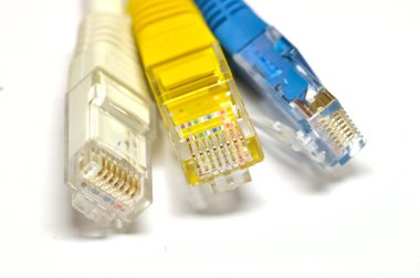 gri, mavi, sarı Internet kablolar