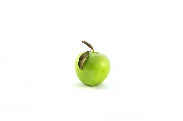 고립 된 그린 애플 — 스톡 사진
