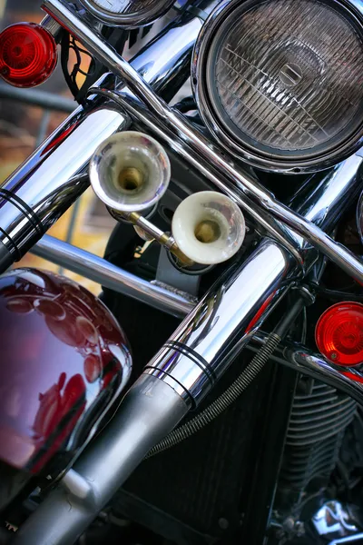 Farol de motocicleta — Fotografia de Stock