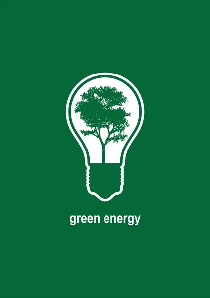 Zielona energia — Wektor stockowy