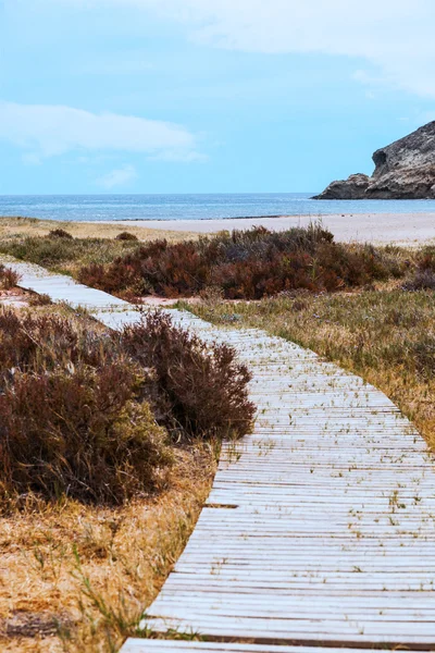 stock image Way to the beach