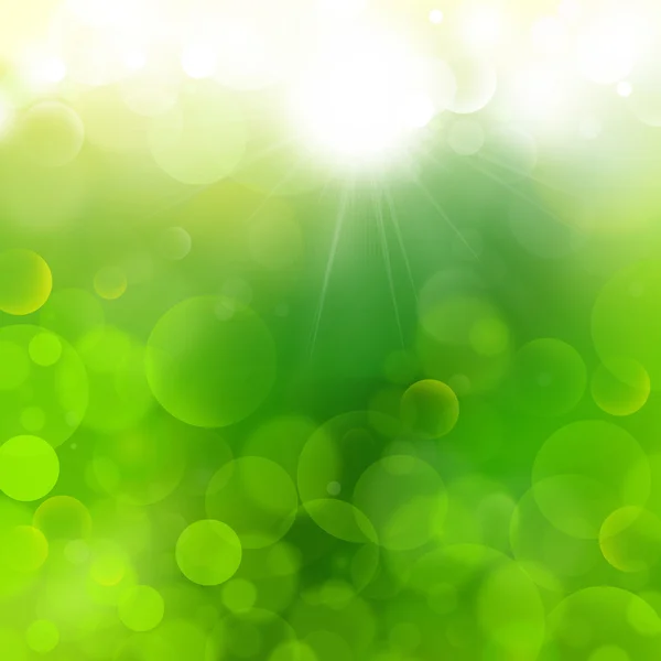 Sfondo verde Airmar 2, bokeh luce, più bolle, nessuna maglia — Foto Stock