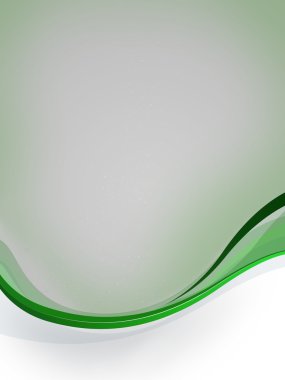 Silver-Gray background Tawi, green waves clipart