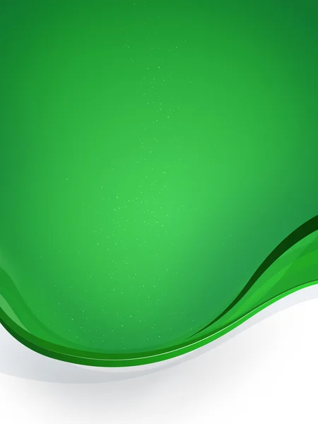Zielone tło tawi, zielone fale, biały textarea — Zdjęcie stockowe