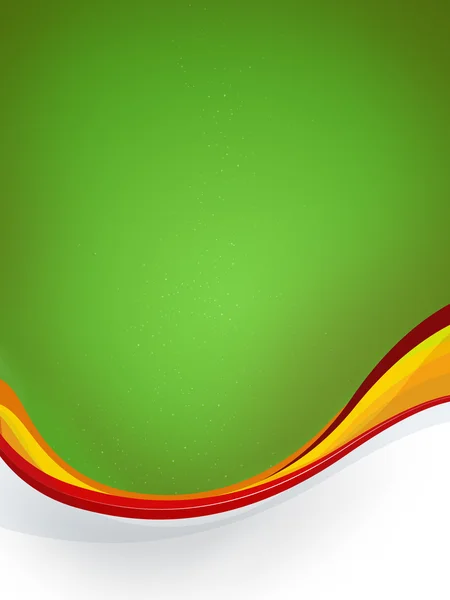Oliv grön bakgrund tawi, multicolor vågor, vit textarea — Stockfoto
