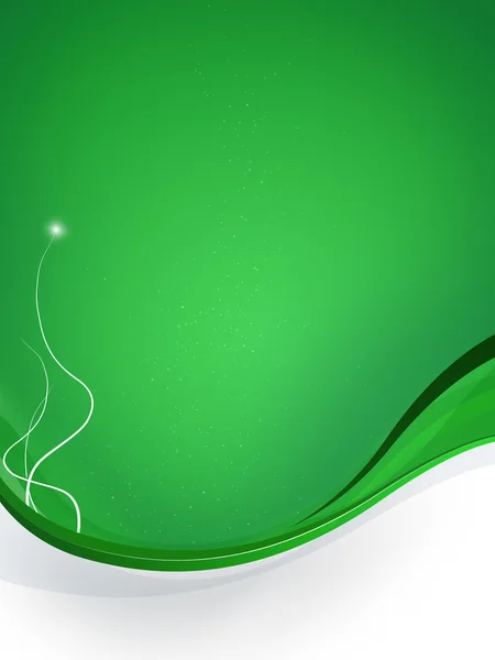 Sfondo verde Tawi Plus, Onde verdi, bianco textarea, elementi bianchi — Foto Stock