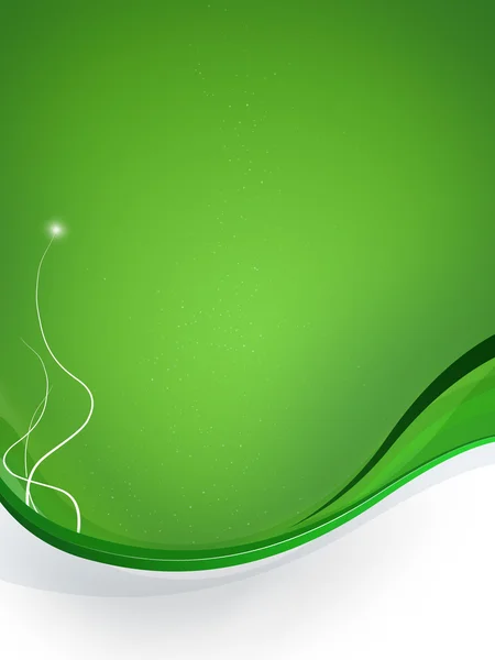 橄榄绿色背景塔加上，绿色的波浪，白色文本区域，白色的元素 — 图库照片