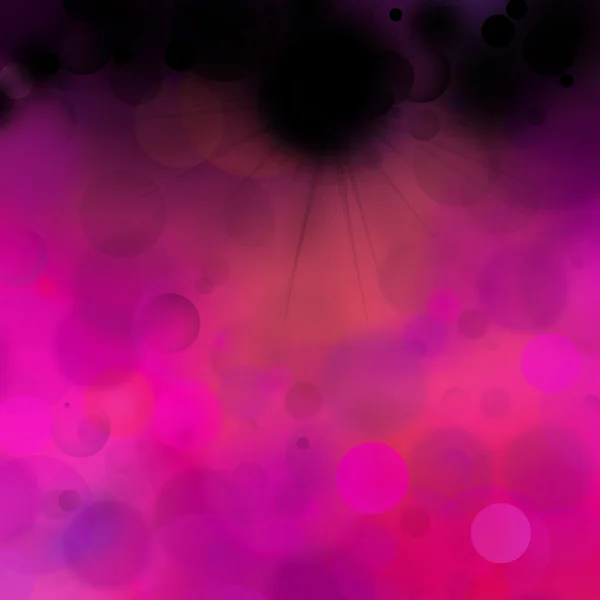 Schwarz rosa Hintergrund airmar 2, helles Bokeh, mehr Blasen, kein Mesh — Stockfoto