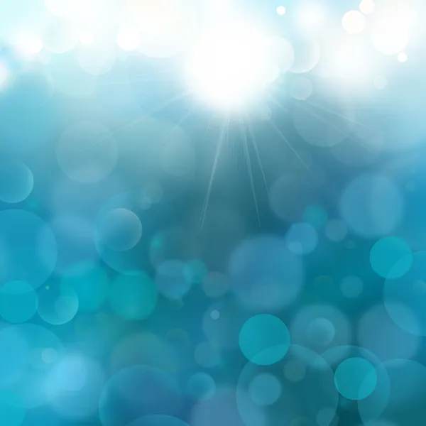 Blue background Airmar 2,light bokeh,more bubbles,no mesh — Stock Photo, Image
