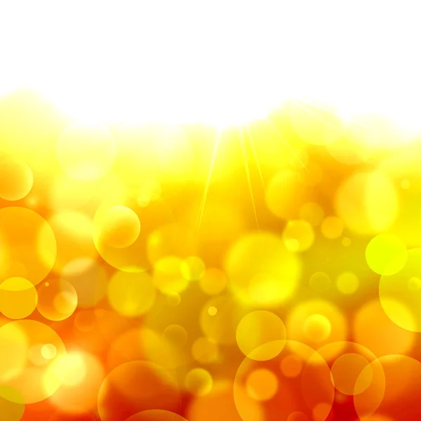 Geel oranje achtergrond airmar 2, lichte bokeh, meer bubbels, geen mazen — Stockfoto