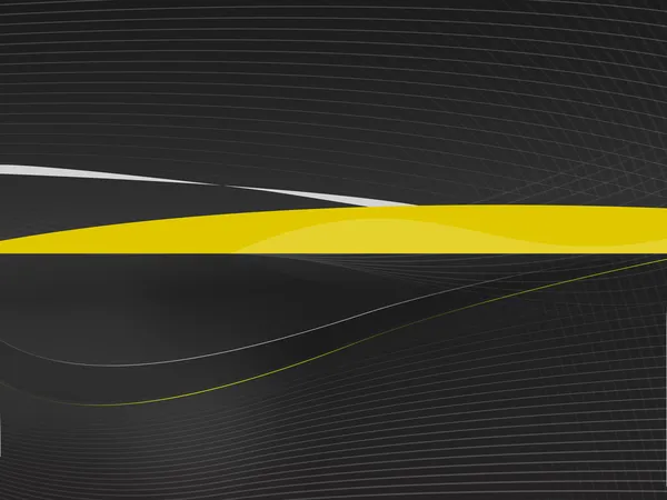 Темно-черный фон Ventorius 2L, желтые линии — стоковое фото
