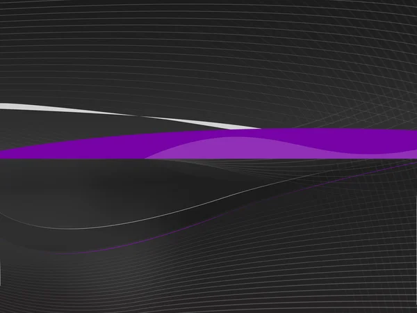 黒の背景に暗い ventorius 2 l、紫色ライン — ストック写真