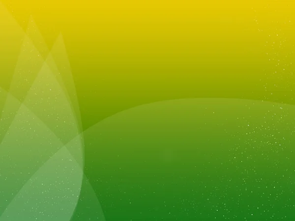 Żółte tło zielony alanyja, projekt czysty liść — Zdjęcie stockowe