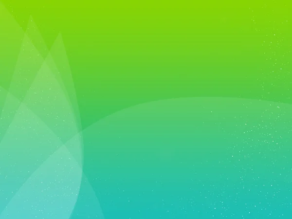 绿色的蓝色背景 alanyja，清洁叶片设计 — 图库照片