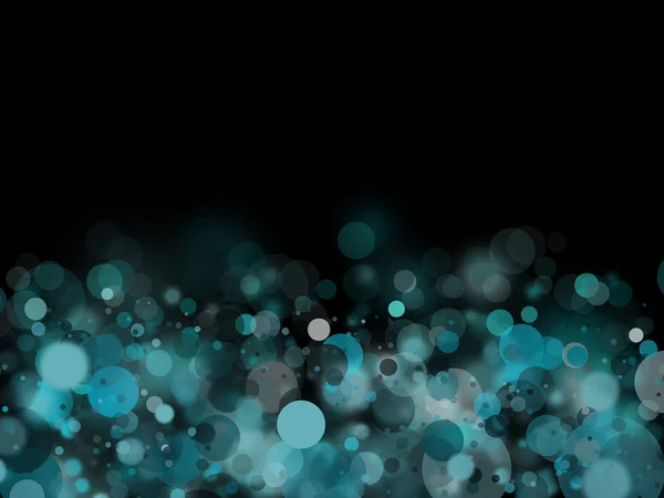 Svart-ljus blå bubblor bakgrund svart-b — Stockfoto