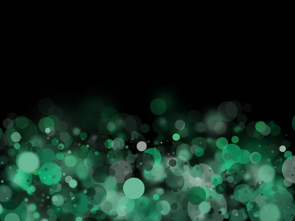 Svart-grön-blå bubblor bakgrund svart-b — Stockfoto