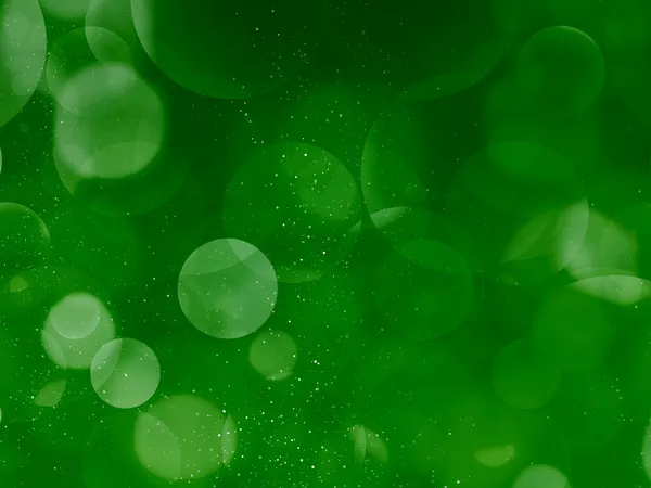Escuro verde bolhas fundo borbulhante — Fotografia de Stock