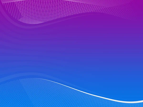 Violett blauer Wellenhintergrund Combo, Mesh — Stockfoto