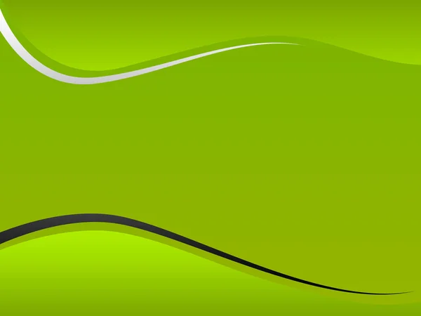 Olijfgroen achtergrond combo 3, twee olige groene golven — Stockfoto