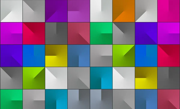 Cubi sfondo, cubo multicolore — Foto Stock