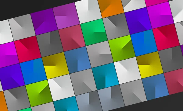 Fondo cubos, cubo multicolor — Foto de Stock