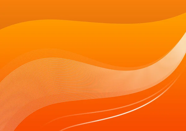 Oranje achtergrond desi 2, witte mesh elementen — Stockfoto