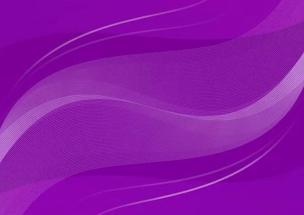 Фіолетовий вейвлет фон Дезі 3, білі хвилі — стокове фото