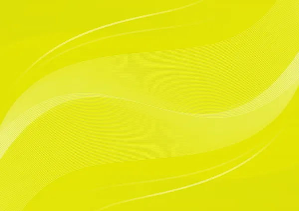 Yellow wavelet background Desi 3, white waves — Stock Photo, Image