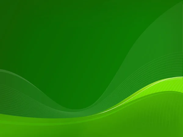 Zelená vlnka pozadí dizzy-f, fullcolor — Stock fotografie