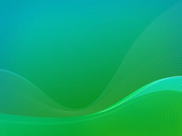 Sfondo ondulato blu-verde Dizzy-F, full color — Foto Stock