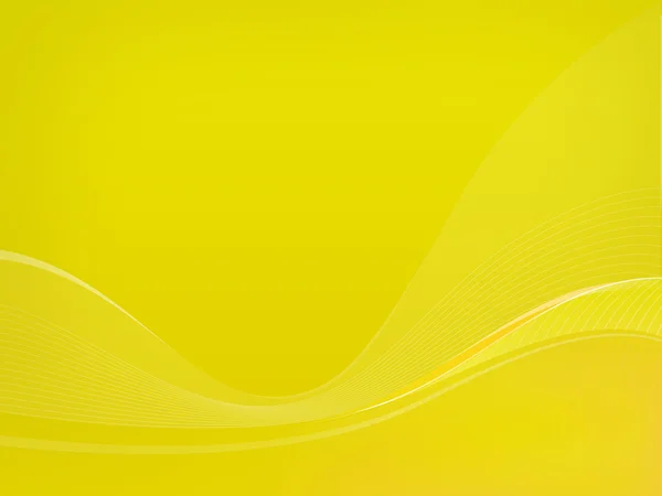 Yellow wavelet background Dizzy-F, fullcolor — Stock Photo, Image