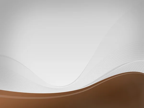 Светло-серый волновой фон Dizzy-HF, коричневое волновое пространство — стоковое фото