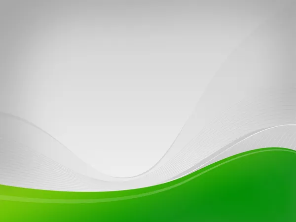 Hellgrauer Wellenhintergrund schwindlig-hf, olivgrün-grüner Wellenraum — Stockfoto
