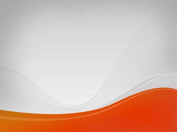 Licht grijze wavelet achtergrond duizelig-hf, oranje Golf ruimte — Stockfoto