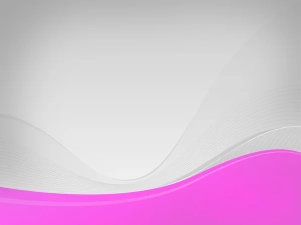 灰色ウェーブレット背景めまい-hf のピンク波空間を光します。 — ストック写真