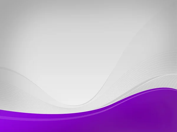 Fond ondulé gris clair Dizzy-HF, espace à ondes violettes — Photo