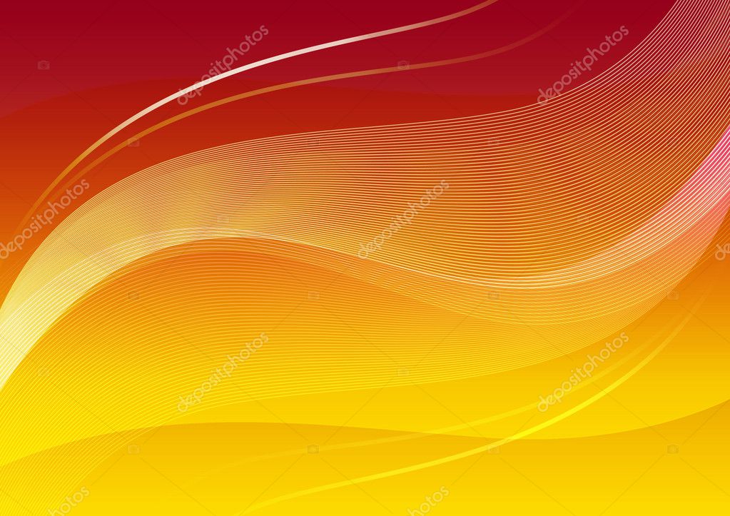 Red-Yellow wavelet background Desi 3, white waves Stock Photo by ©gudo  11234251