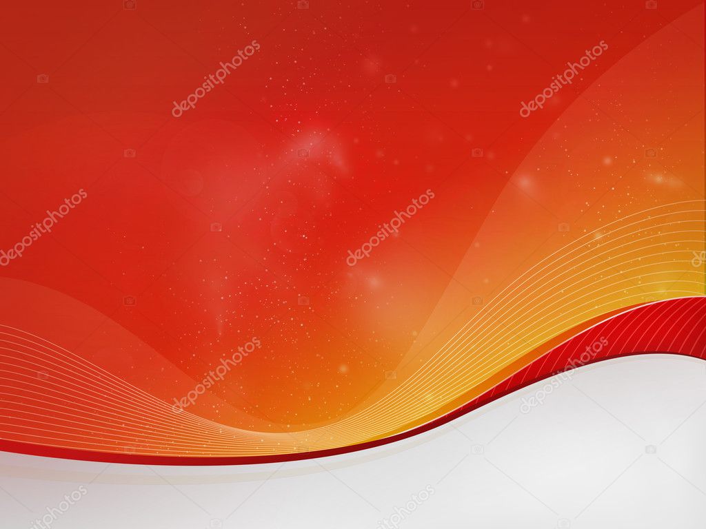 Red-Yellow-Gray background Dizzy, red wave — Stock Photo © gudo #11258320