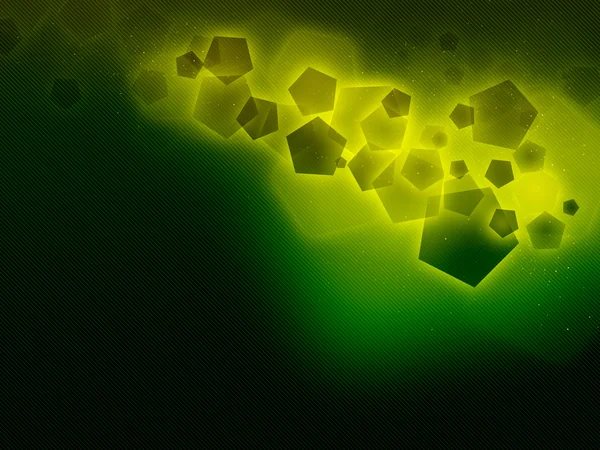 stock image Yellow-Green pentagon, black stripe background Oraigo-B BC