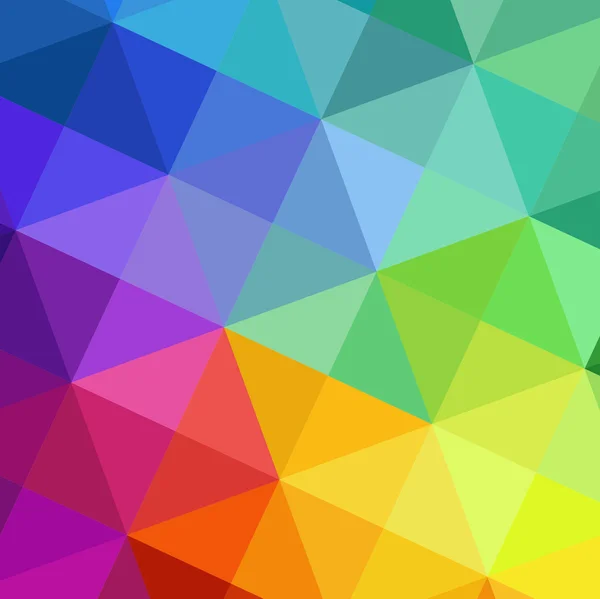 Mehrfarbige dreieckige Hintergrundtriangelis — Stockfoto