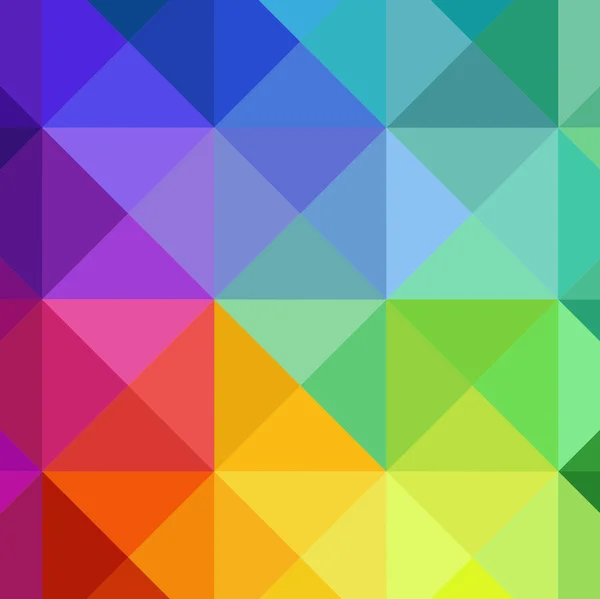 Multicolor driehoekige achtergrond triangelis — Stockfoto