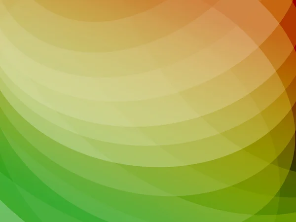 Orange-gelb-grüner Wellenhintergrund boxriden-3, weitere Farben — Stockfoto