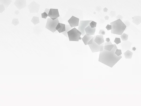 Светло-серый пятиугольник, белый полосатый фон Oraigo-W — стоковое фото