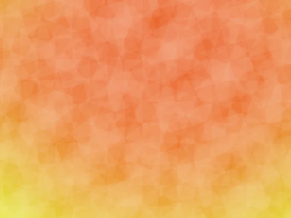 Arancione-Giallo triangolo-quadrato nebbia sfondo Cuci-3 — Foto Stock