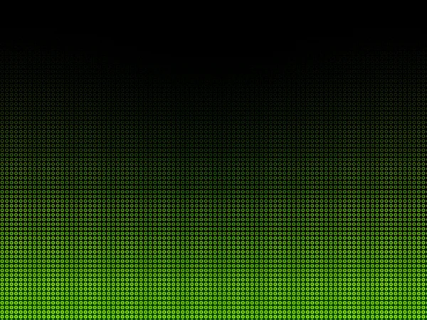 Sfondo nero-verde, piccolo modello cerchi — Foto Stock