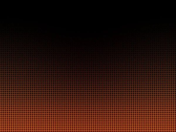 Black-orange background, small circles pattern — Stock Photo, Image