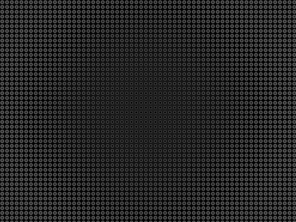 Grau-schwarzer Hintergrund, Muster kleiner Kreise — Stockfoto