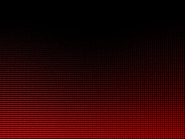 Czarno czerwone tło, wzór kółeczka — Zdjęcie stockowe